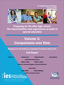 Preparing for Life after High School: The Characteristics and Experiences of Youth in Special Education. Findings from the National Longitudinal Transition Study 2012. Volume 3: Comparisons Over Time