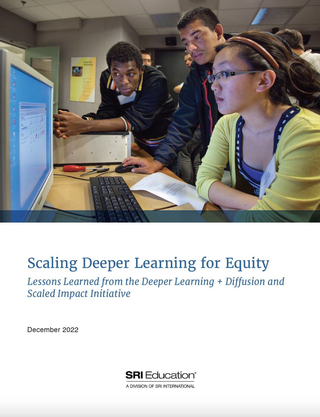 Thumbnail of report cover Scaling Deeper Learning for Equity.