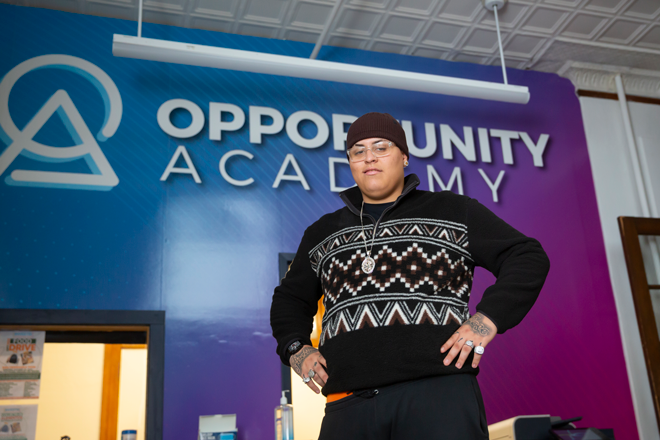 Holyoke Opportunity Academy Student